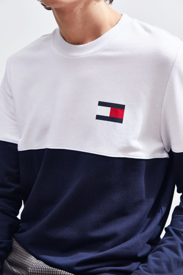 Tommy Hilfiger Colorblock French Terry Long Sleeve Tee  #2