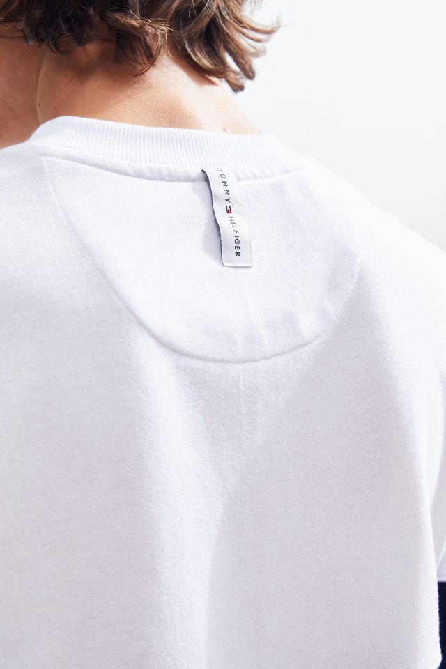 Tommy Hilfiger Colorblock French Terry Long Sleeve Tee  #4