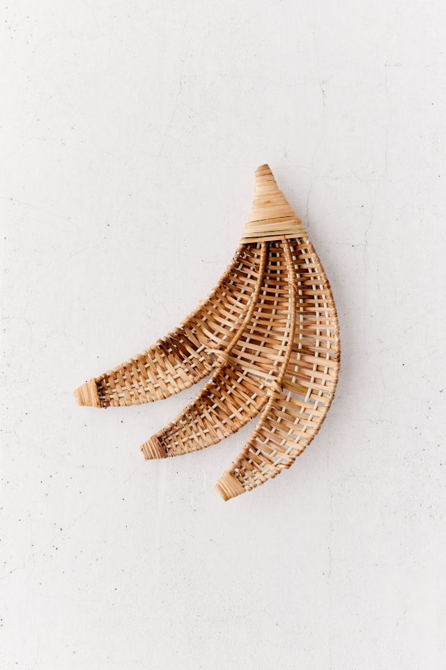 Vide-poches tissé banane #2