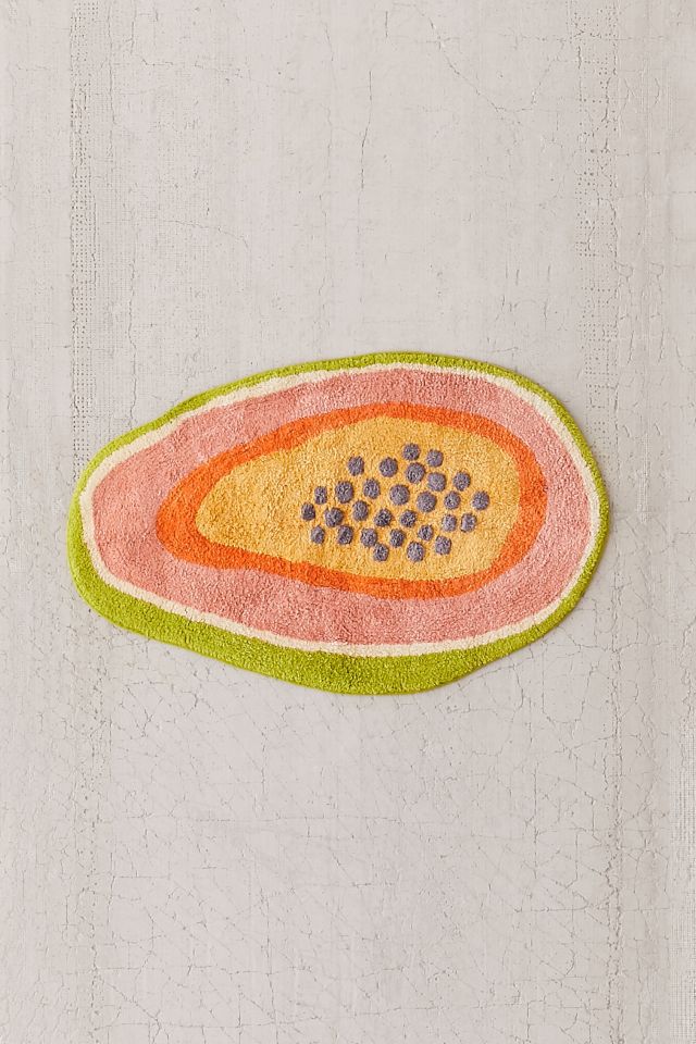 Papaya Bath Mat #1
