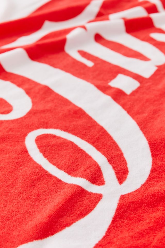 Coca-Cola Classic Beach Towel #1