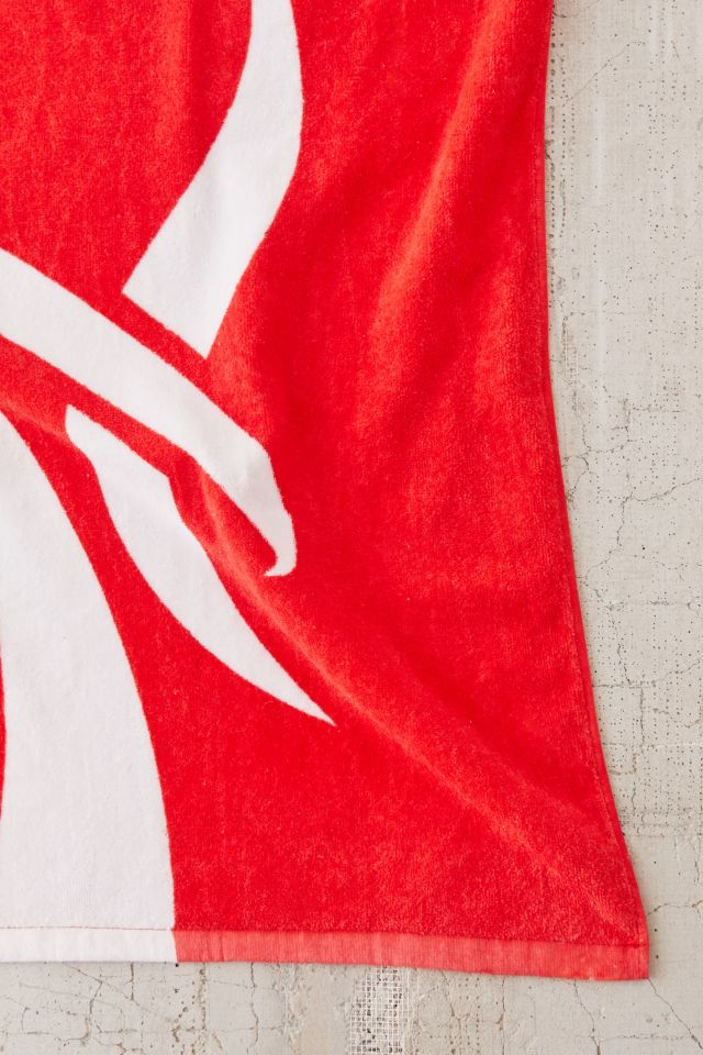 Coca-Cola Classic Beach Towel #2