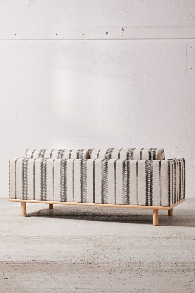Quinn Striped Sofa #3