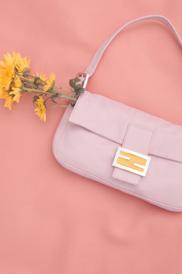 Fendi Pink Knit Baguette, Tokyo Roses Vintage