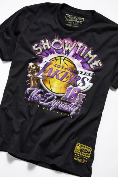 mitchell and ness vintage WC los angeles lakers Tee