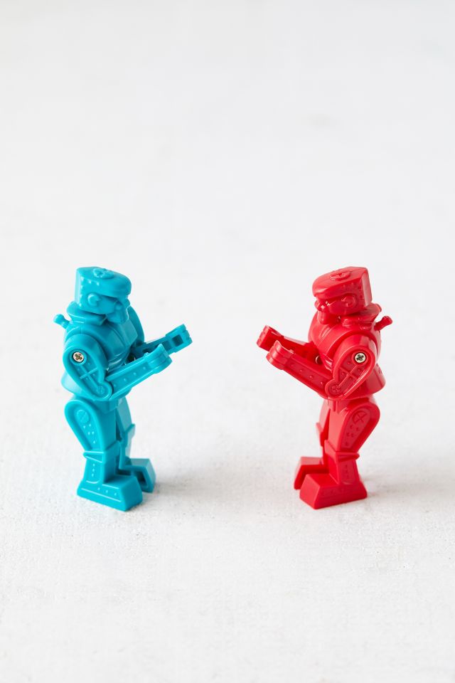 World's Smallest Rock 'Em Sock 'Em Robots: They Really Fight!