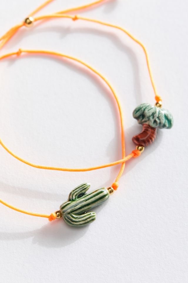 Venessa Arizaga Palm Cactus Bracelet Set #1