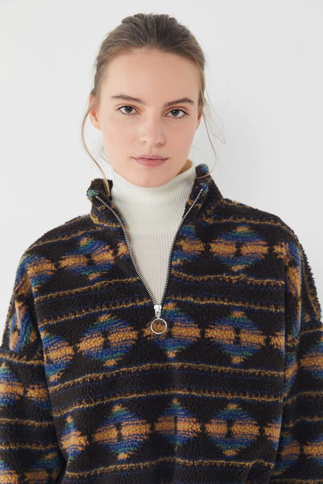 Urban outfitters clearance half zip sweater