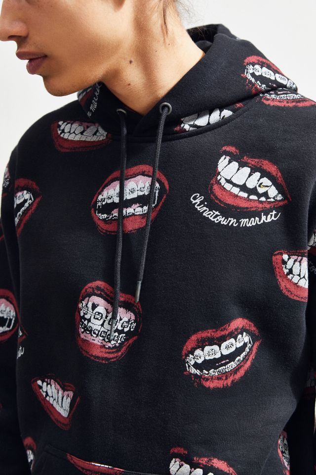 Chinatown market store mouth hoodie