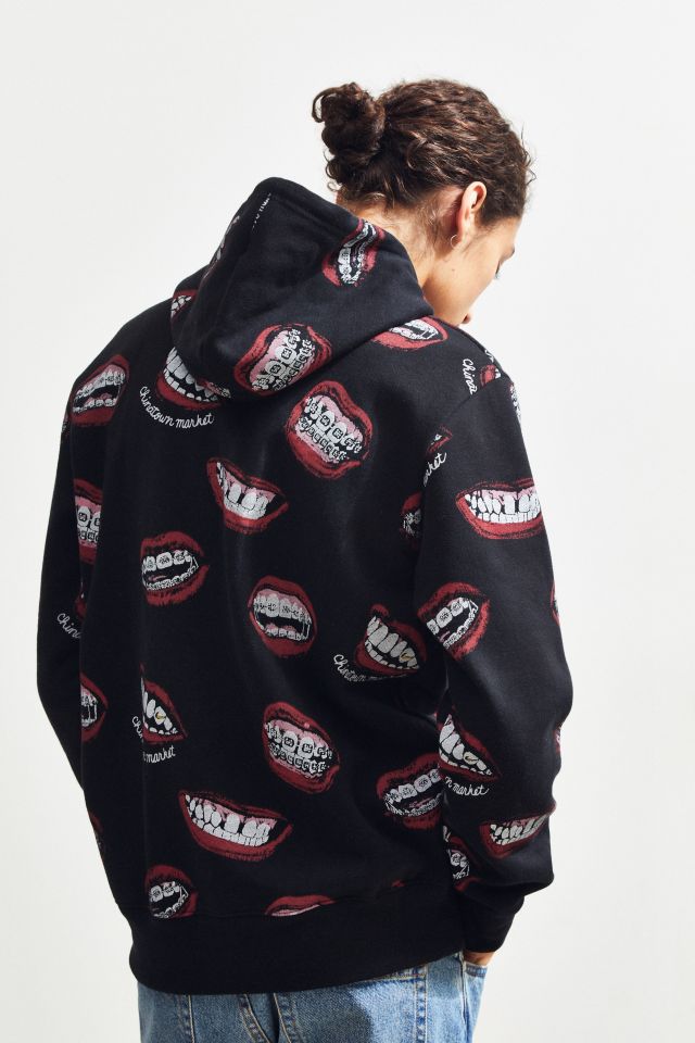 Chinatown market store mouth hoodie