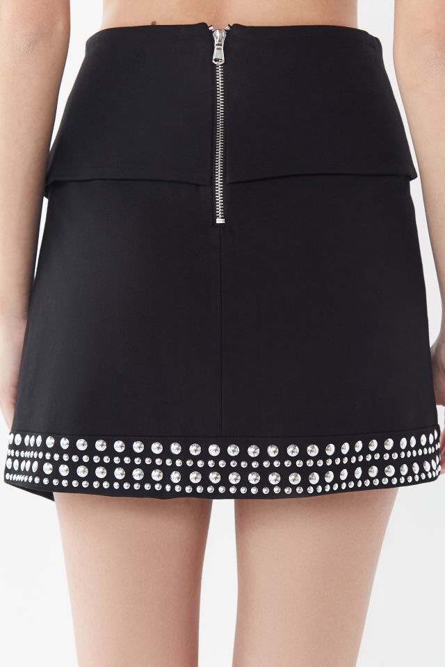 Haute Rogue Studded Mini Skirt #2