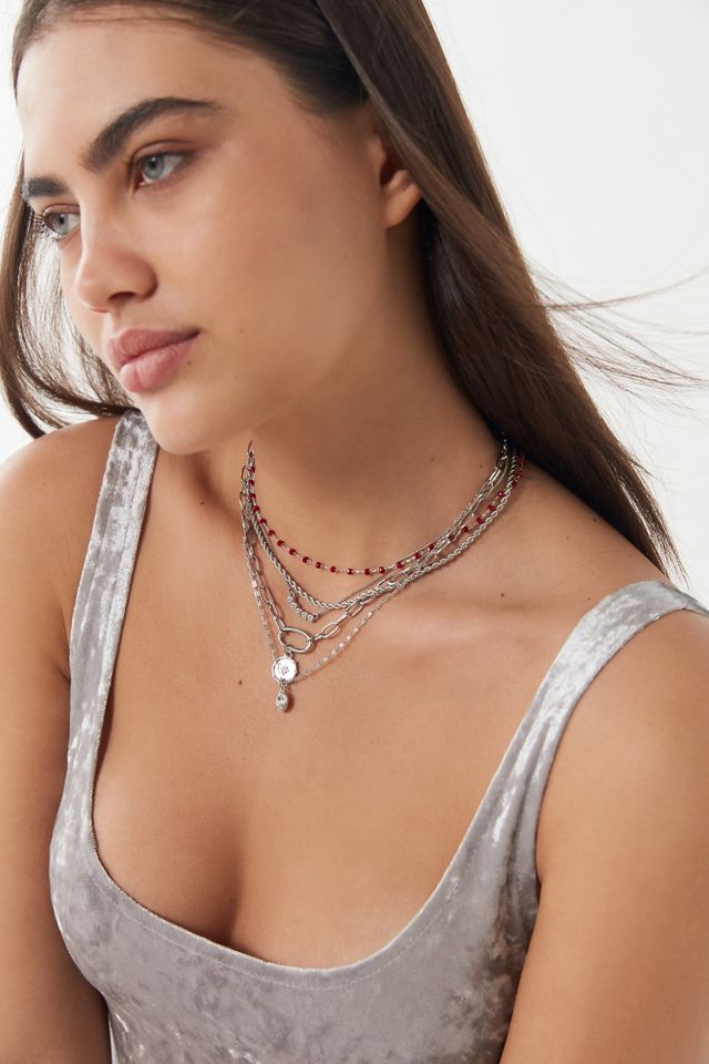 Lex Chunky Layering Necklace Set #1