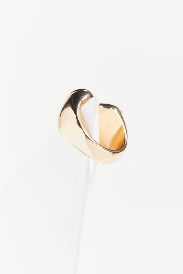Rhinestone Rainbow Heart Ring #1