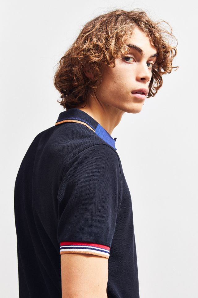 Polo Fred Perry à Col Abstrait en Piqué #4