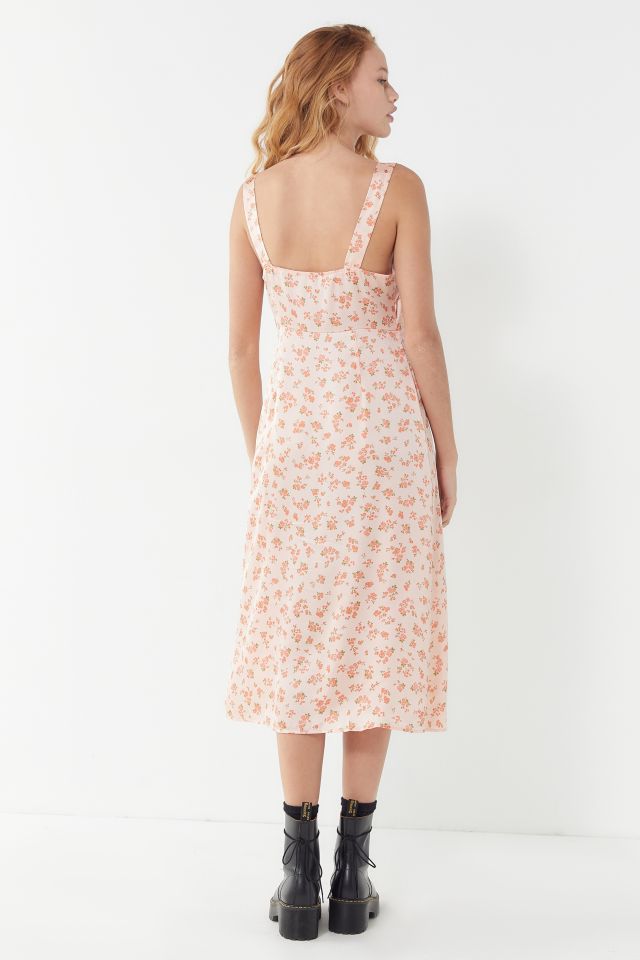 Urban outfitters white floral hot sale dress