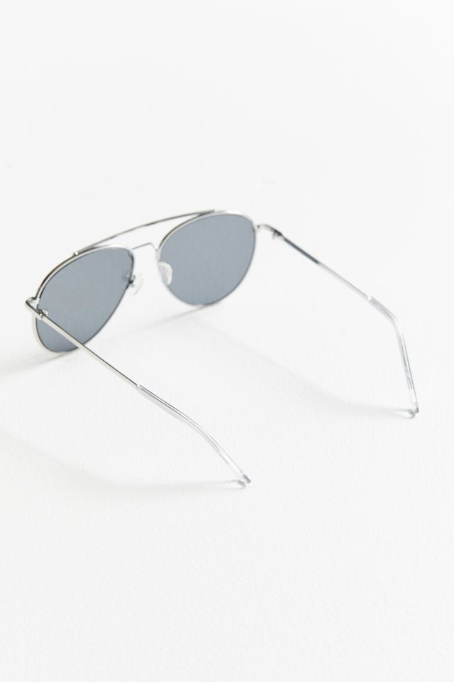 Ashland Aviator Silver Sunglasses #2