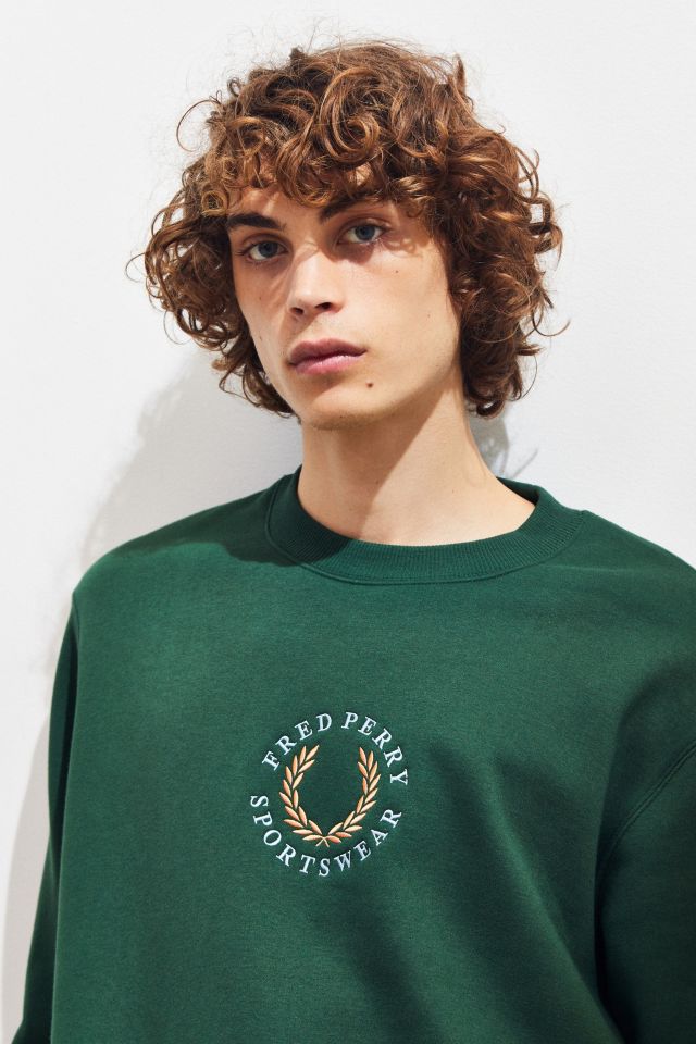 Fred Perry Logo Crew-Neck Sweatshirt #4