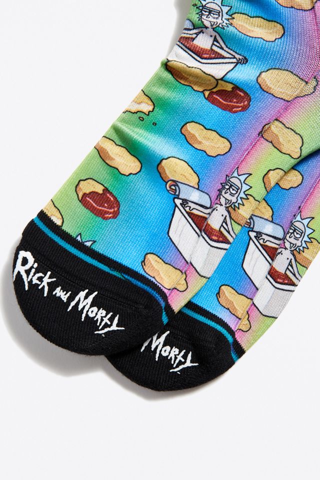 Pantoffelsokken Voor Mannen Rick And Morty Pluizige Sokken - Antislip Pantoffelsokken - Eén Maat Voor Mannen & Tieners Cadeau Sokken Popcultuur