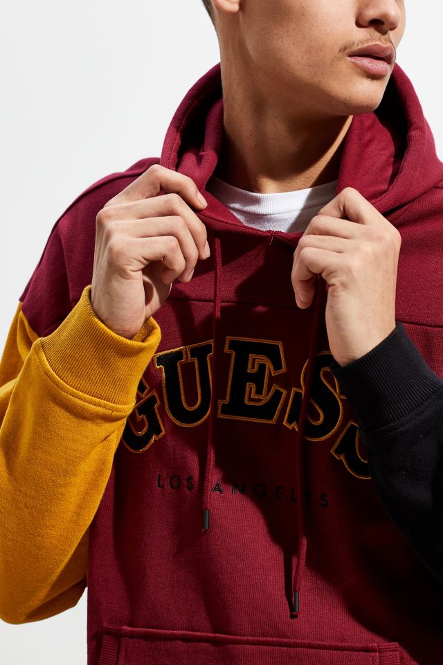 Guess hoodie mens urban outfitters best sale