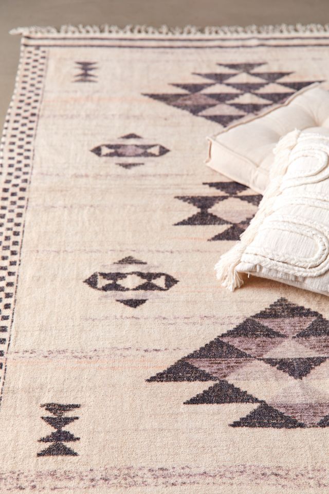 Sabira Printed Chenille Rug #1