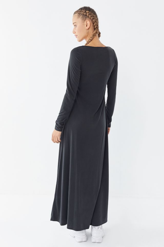 Robe Maxi Tricotée Boutonnée UO #2