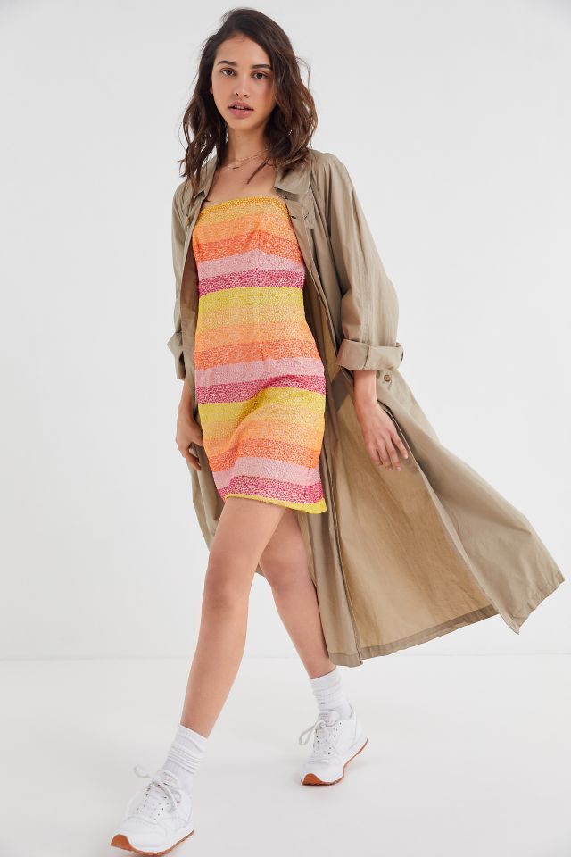 Show Me Your Mumu Clarissa Embroidered Mini Dress