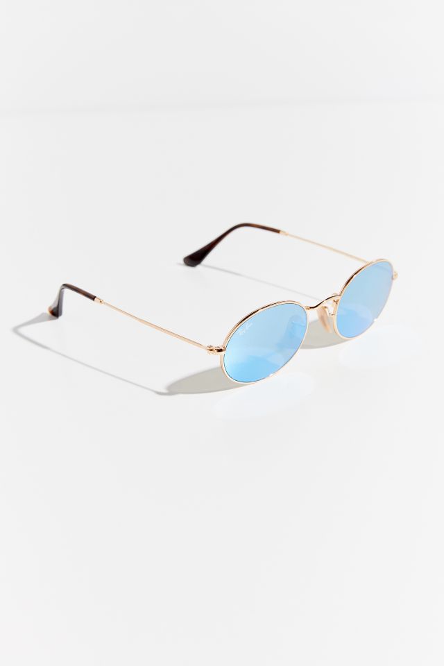 Ray-Ban Oval Flat Lens Sunglasses #1