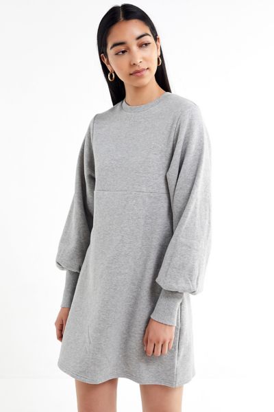 UO Alanna Crew-Neck Sweatshirt Dress | Urban Outfitters