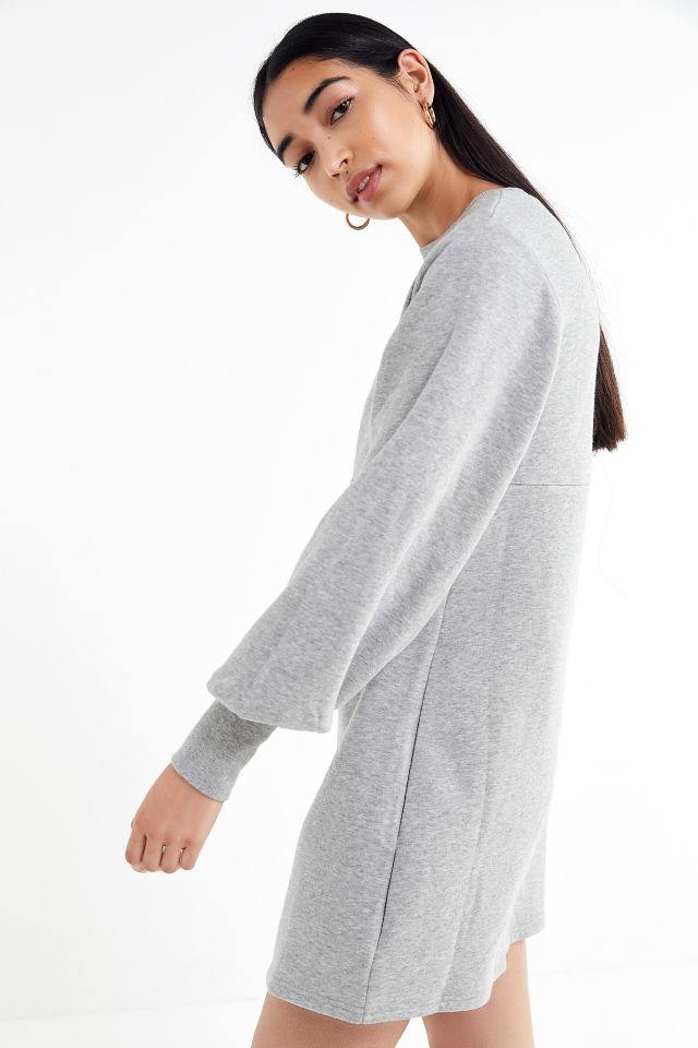 UO Alanna Crew-Neck Sweatshirt Dress #3