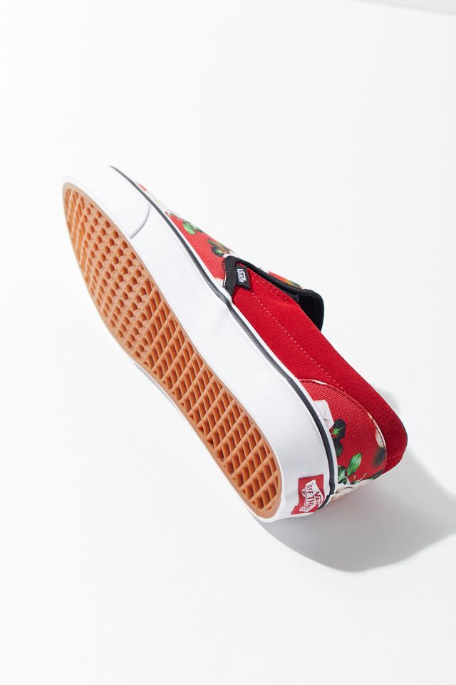 Vans Blurred Floral Slip-On Sneaker #1