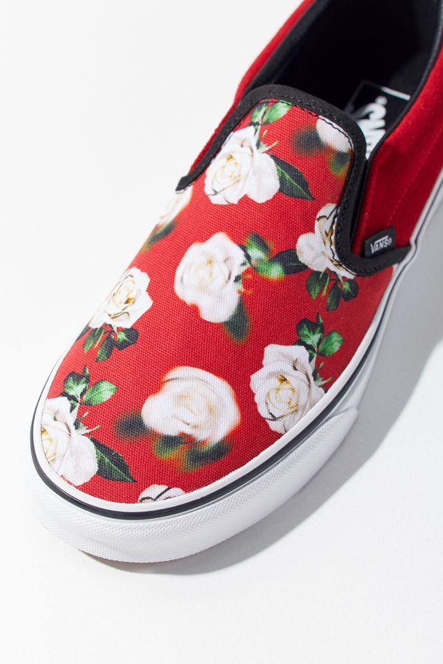 Vans Blurred Floral Slip-On Sneaker #2