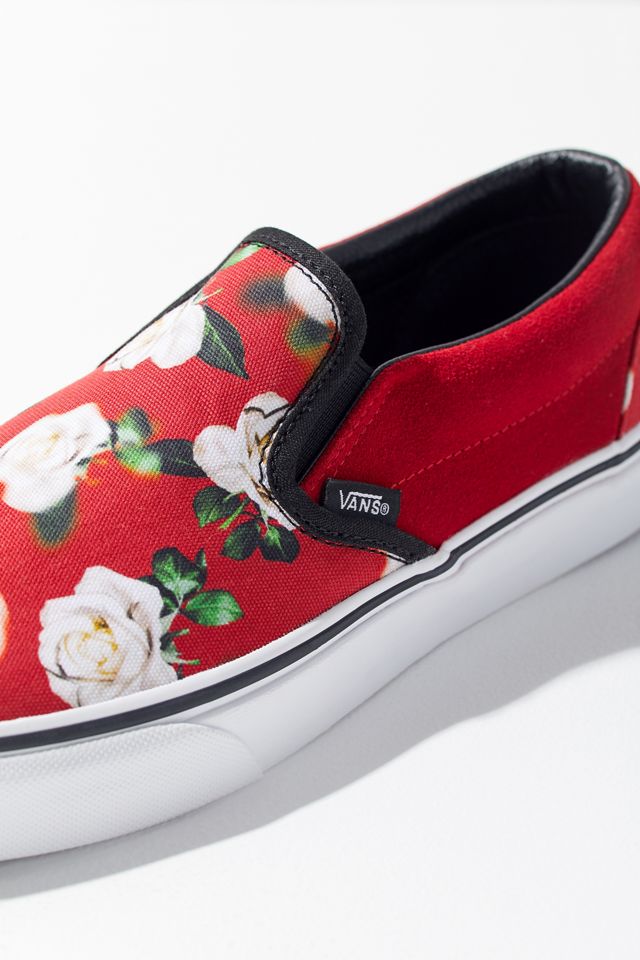 Vans Blurred Floral Slip-On Sneaker #4
