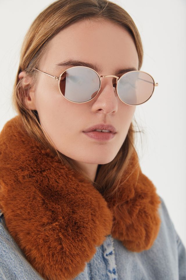 Ojai Slim Oval Sunglasses #1