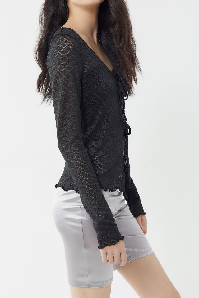 UO Jackie Tie-Front Cardigan #2