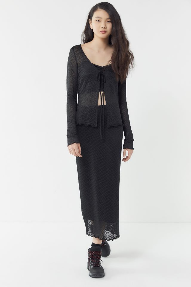 UO Jackie Tie-Front Cardigan #3