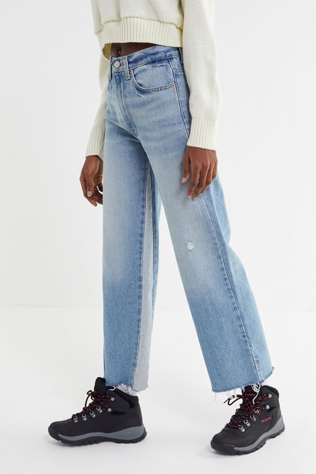 BDG Spliced High-Rise Wide Leg Jean #1