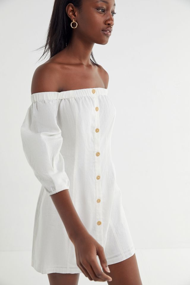 white off the shoulder dress prom Off the Shoulder High Split White Long Prom Dresses, Off Shoulder White  Formal Dresses, Evening Dresses