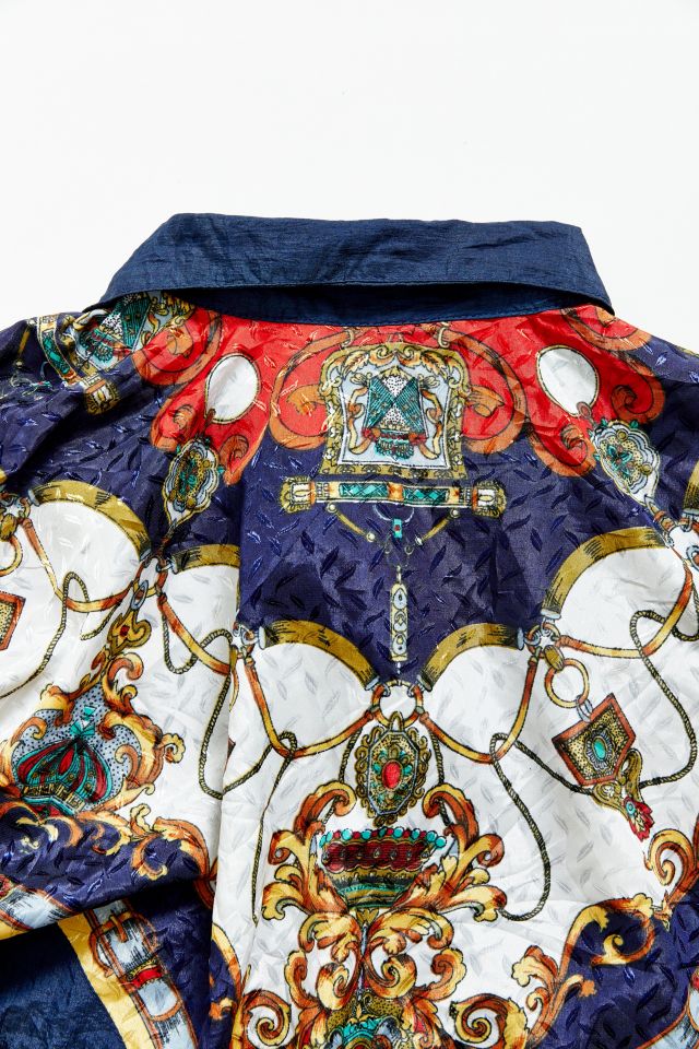 Vintage ‘90s Baroque Print Jacket  #3