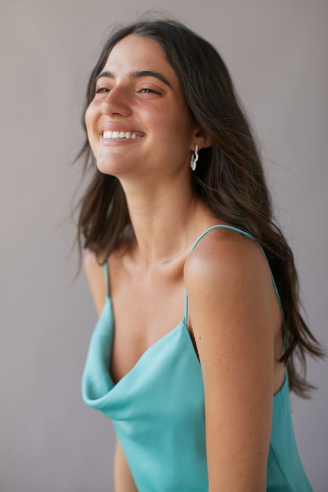 UO Mallory Cowl-Neck Slip Dress #1