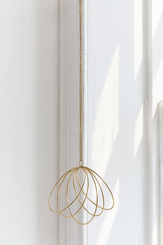 Caged Metal Hanging Air Plant Holder #1
