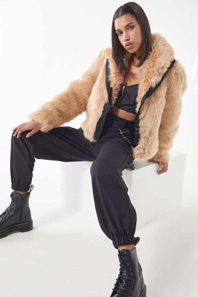 I.AM.GIA Aurora Faux Fur Jacket Urban Outfitters Canada