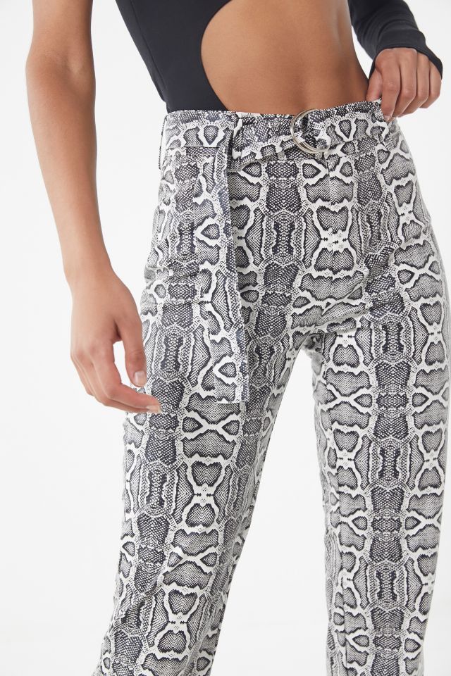 Pantalon à imprimé peau de serpent Shiraz I.AM.GIA  #1