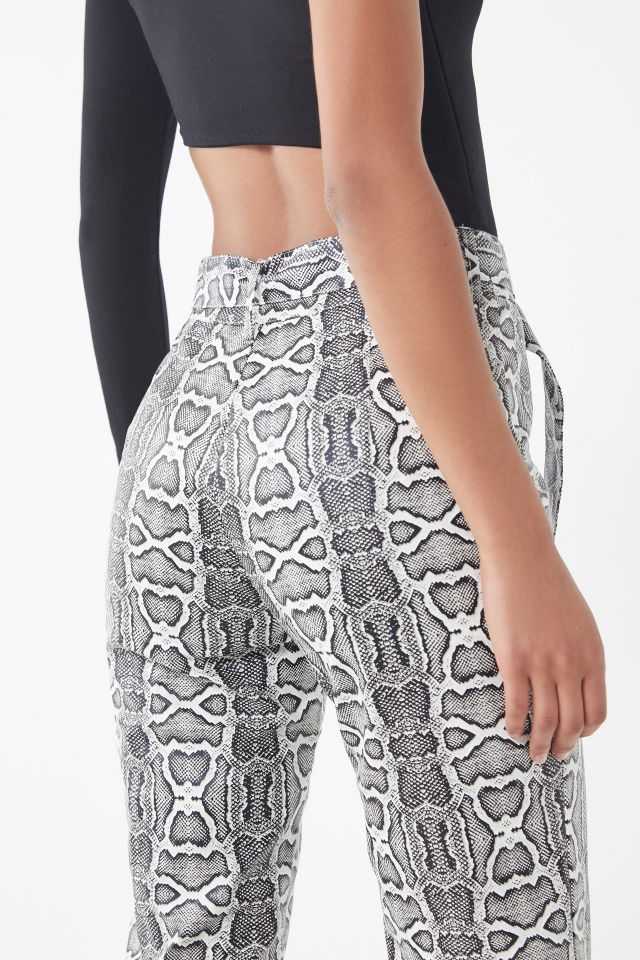 Pantalon à imprimé peau de serpent Shiraz I.AM.GIA  #3