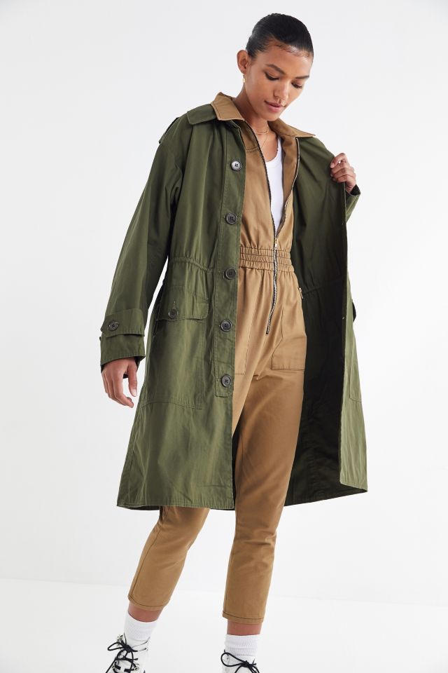 Urban outfitters hot sale long coat