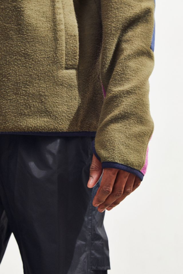 UO Colorblock Quarter-Zip Mock Neck Sweatshirt  #4