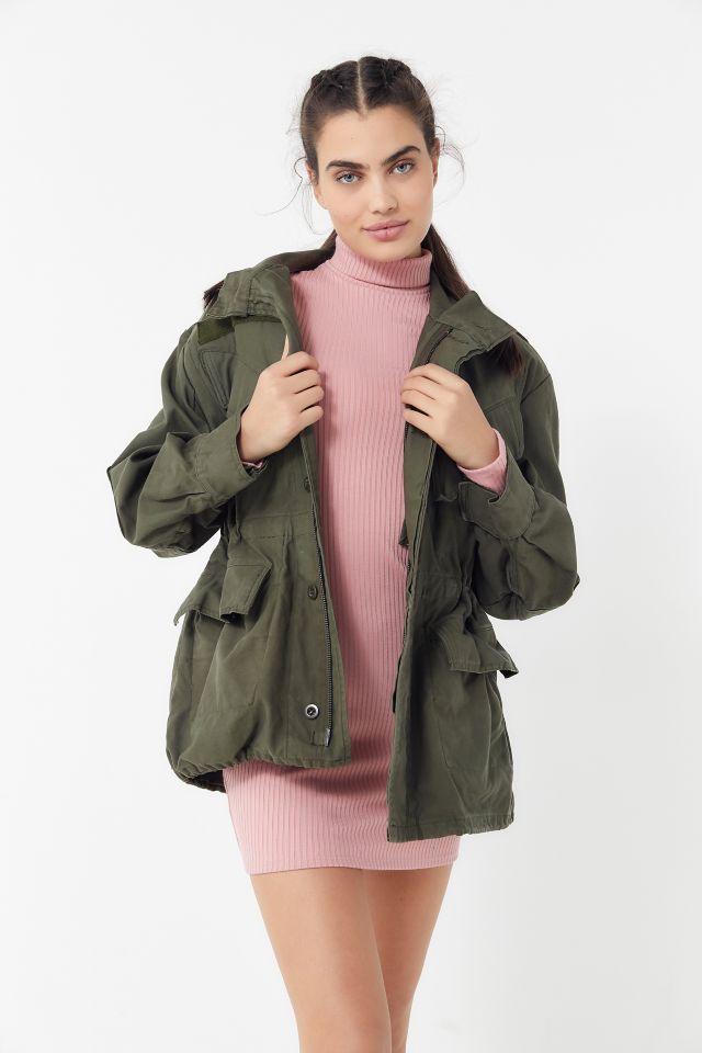 Veste de surplus vintage délavée et surdimensionnée #3