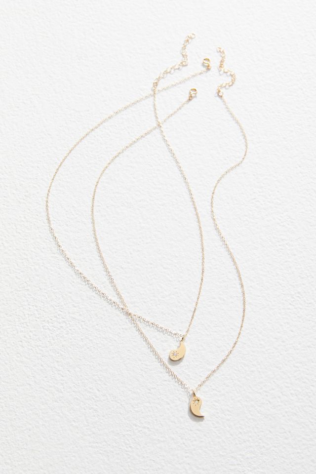 Ensemble de colliers Yin + Yang BFF Merewif #2