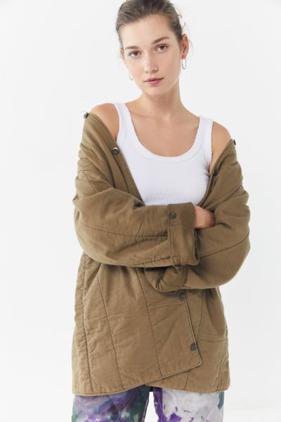 Vintage Czech Buttoned Parka Liner Jacket | Urban Outfitters