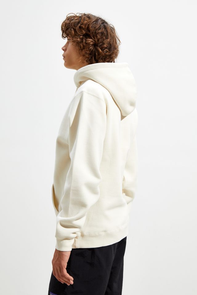 Stussy New York Zip Up Hoodie White - Stüssy