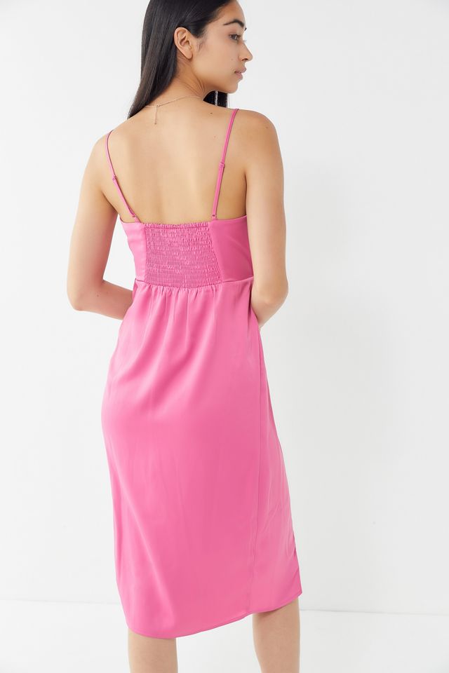 UO Quinn Wrap Midi Dress  #2